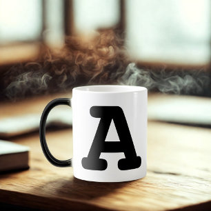 Alphabet Gifting Monogram Morphing Tasse