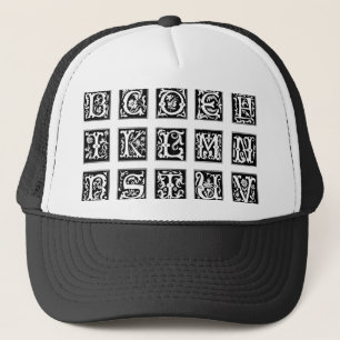 Alphabet Hat Truckerkappe