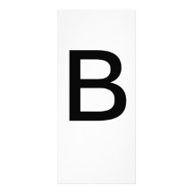 Alphabet Letter B Learning Bildung Card
