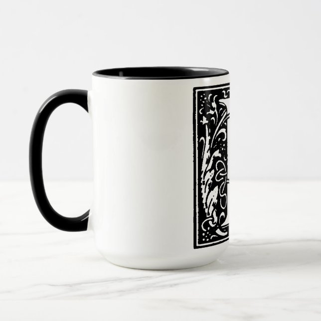 Alphabet Letter L on Tasse (Links)