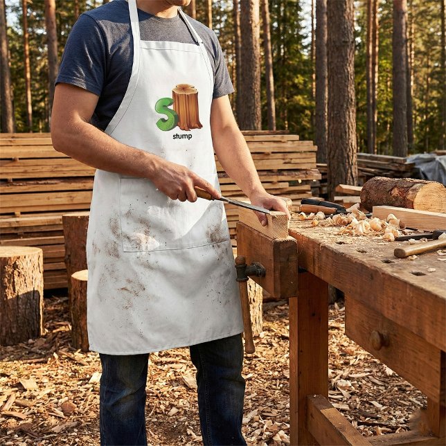 Alphabet Letter S'Espresso Kunst, Dichtung und Mus Schürze (Von Creator hochgeladen)