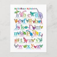 Alphabet-Liste der Dinosaurier