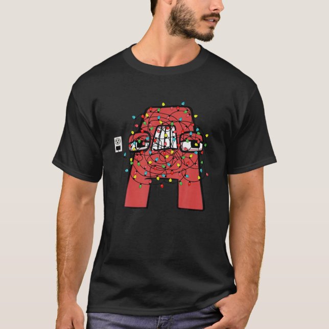 Alphabet Lore Ein perfektes Wochenende in Alphabet T-Shirt (Vorderseite)