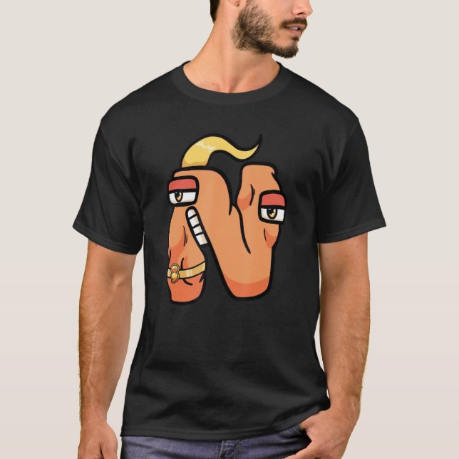 Alphabet Lore in Transformation Boys lernen 26 Le T-Shirt (Vorderseite)