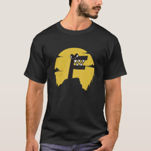 Alphabet Lore of Letter Boys Retro Sunset Mountain T-Shirt