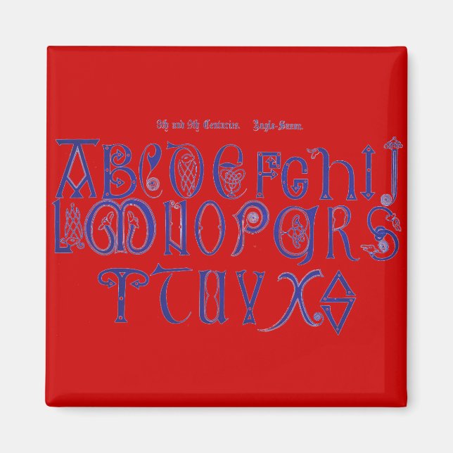 Alphabet Magnet (Vorne)