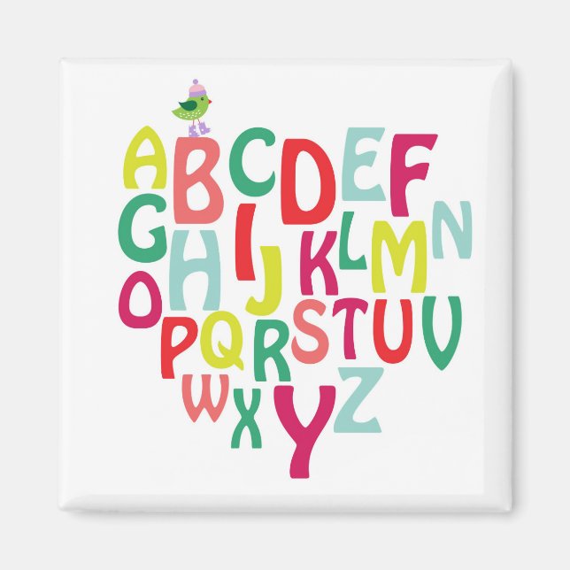 Alphabet Magnet (Vorne)