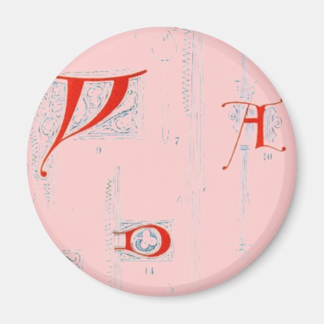 Alphabet Magnet (Vorne)