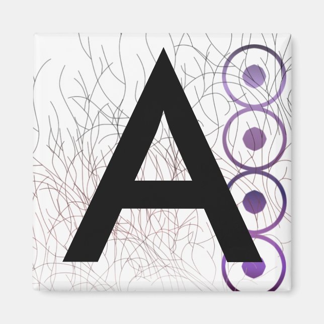 Alphabet Magnet : A (Devant)