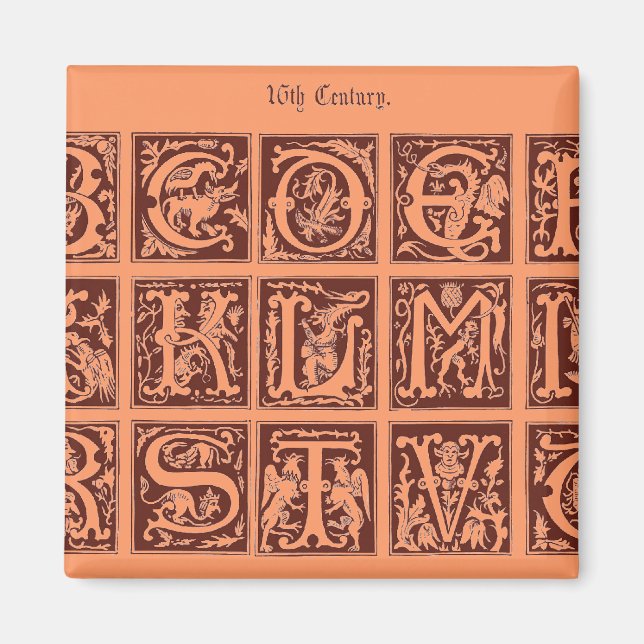 Alphabet-Magnet Magnet (Vorne)