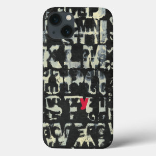 Alphabet-Malerei vom Normannen Wyatt iPhone 13 Hülle