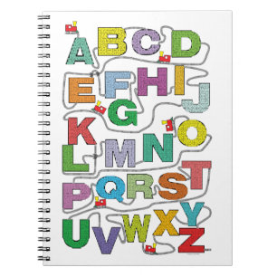 Alphabet Maze Puzzles Bahn Notizblock
