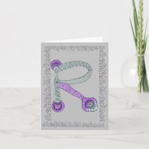 Alphabet-Mitteilungskarten Letter R