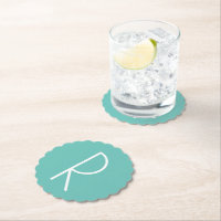 Alphabet Monogram Untersetzer