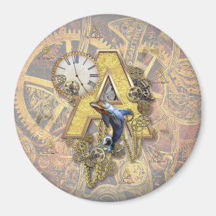Alphabet, Monogramm A Magnet