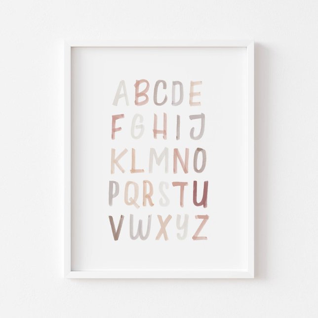 alphabet neutre affiche éducative ABC (Créateur téléchargé)