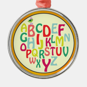 Alphabet Ornament Aus Metall