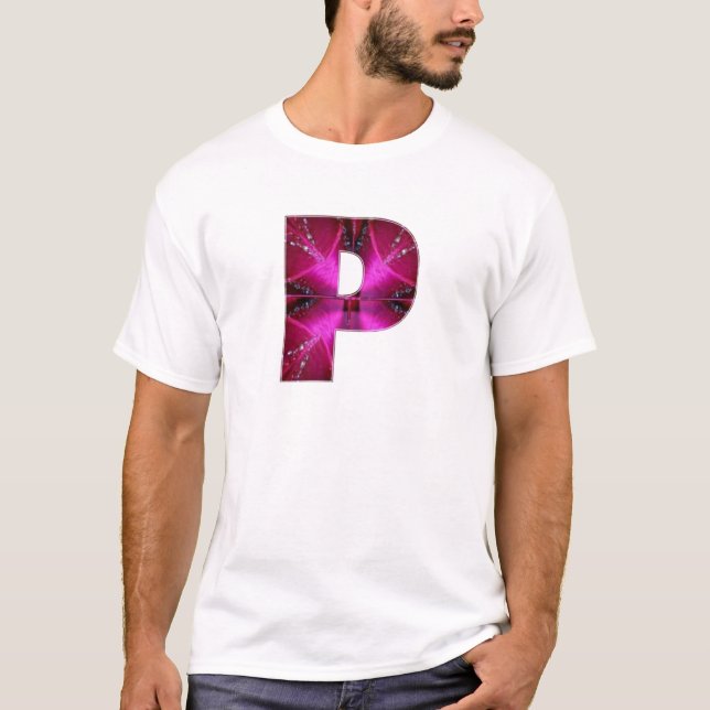 Alphabet P PP T-Shirt (Vorderseite)