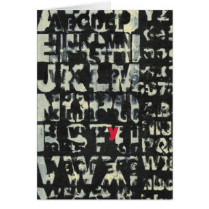 Alphabet Painting von Norman Wyatt