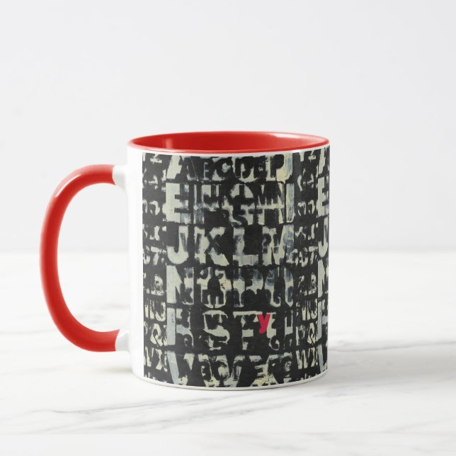 Alphabet Painting von Norman Wyatt Tasse (Links)