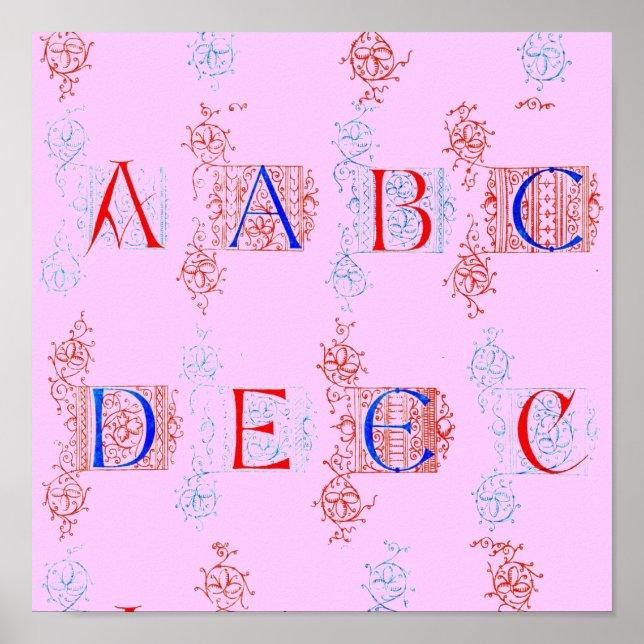 Alphabet Poster (Vorne)