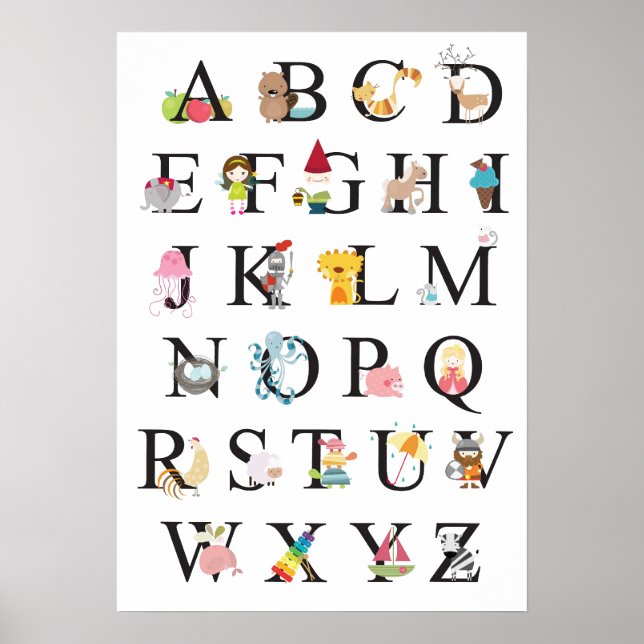 Alphabet Poster (Vorne)