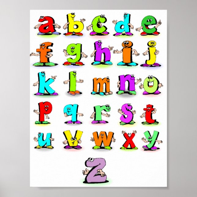 Alphabet Poster (Vorne)