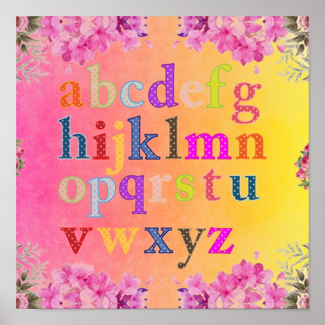 Alphabet Poster (Vorne)