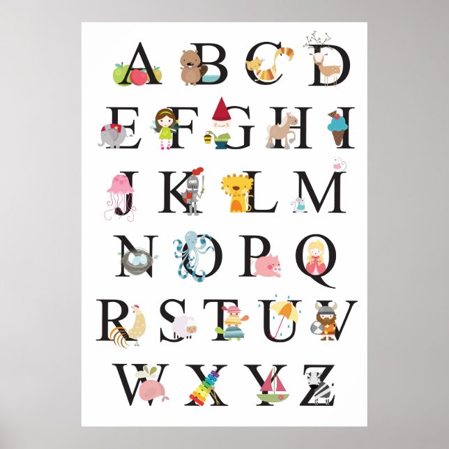 Alphabet Poster (Vorne)