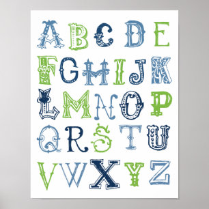Alphabet Poster