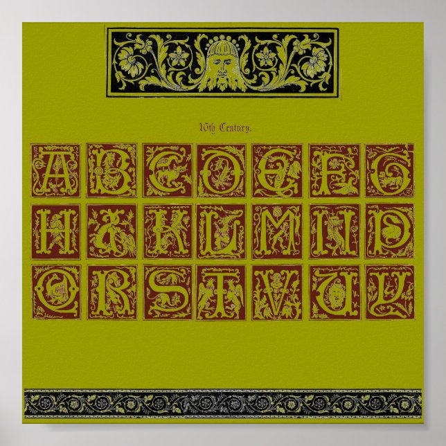 Alphabet Poster (Vorne)