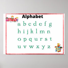 Alphabet-Poster Poster