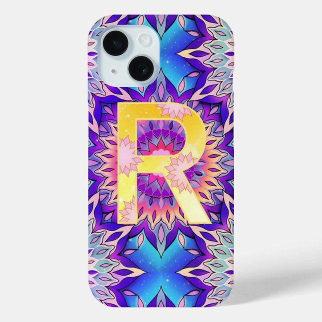 Alphabet R Case-Mate iPhone Hülle (Rückseite)