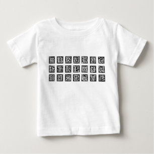 Alphabet-Shirt Baby T-shirt