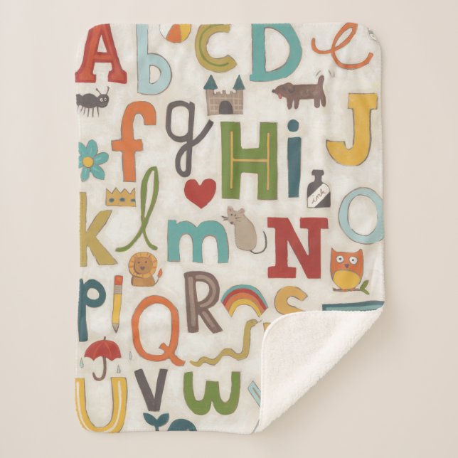 Alphabet Soup Sherpadecke (Vorderseite)