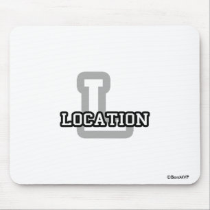 Alphabet-Stadt Mousepad
