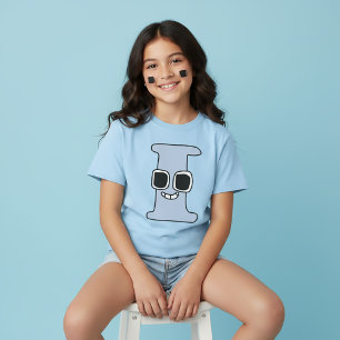 Alphabet T-Shirt Buchstabe I