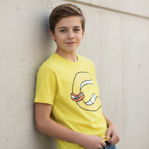 Alphabet T - Shirt Letter C
