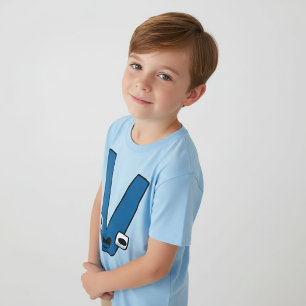 Alphabet T - Shirt Letter V