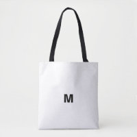 Alphabet-Tasche mit dem Buchstaben M
