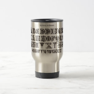 Alphabet-Tasse Reisebecher