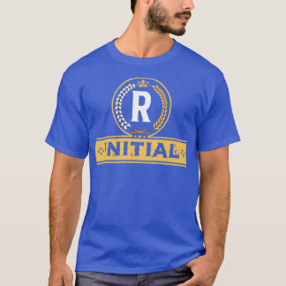 Alphabetische Kunst von Viralfont Letter R T-Shirt