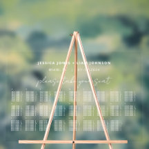 Alphabetisches Hochzeitssattel Akryllisches Zeiche