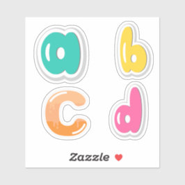 Alphabets Sticker