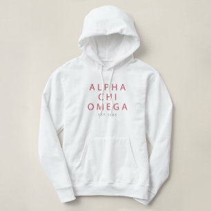 Alphachi Omega Est. 1885 Hoodie
