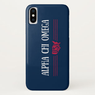 Alphachi Omega - USA iPhone X Hülle