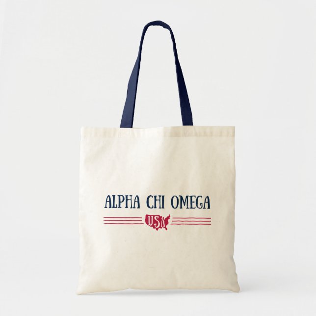 Alphachi Omega - USA Tragetasche (Vorne)