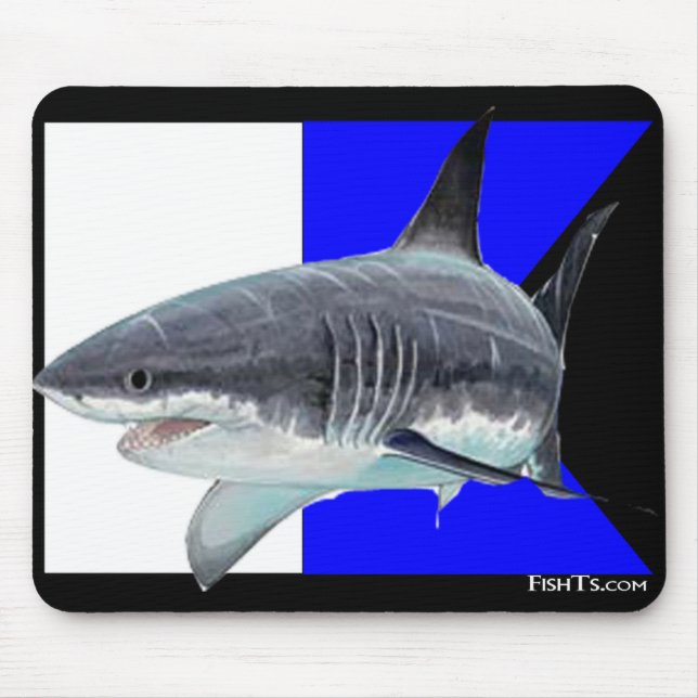 Alphaflaggen-Taucher-Sammlung Mousepad (Vorne)