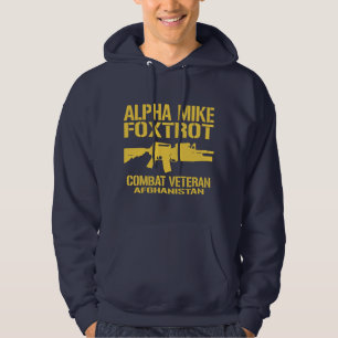 AlphaMike Foxtrot - Afghanistan-Veteran Hoodie