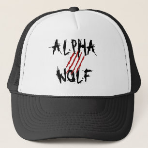 Alphawolf-Greifer-Fernlastfahrer-Hut Truckerkappe